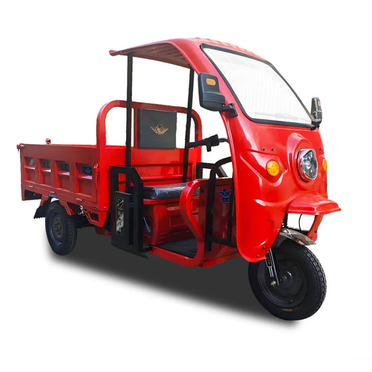 Enclosed Cab Electric Cargo Tricycle