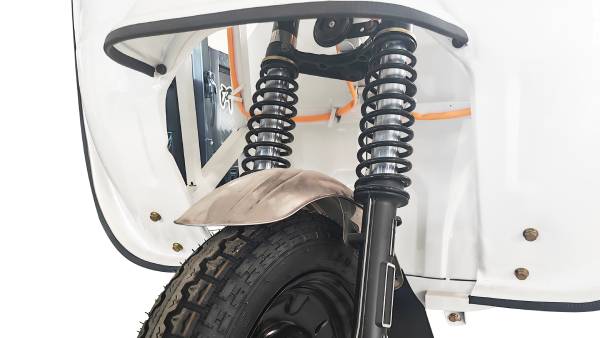 Semi-open Electric Cargo Tricycle shock absorbers Semi-open Electric Cargo Tricycle shock absorbers